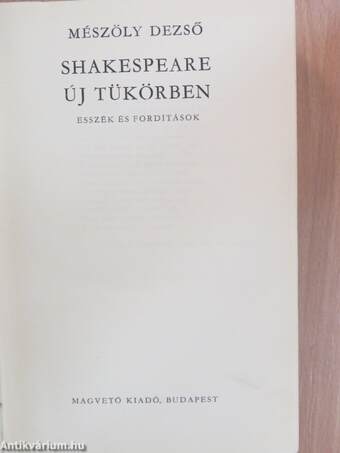 Shakespeare új tükörben