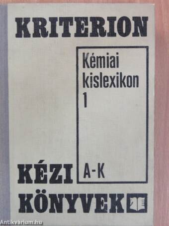 Kémiai kislexikon 1-2.