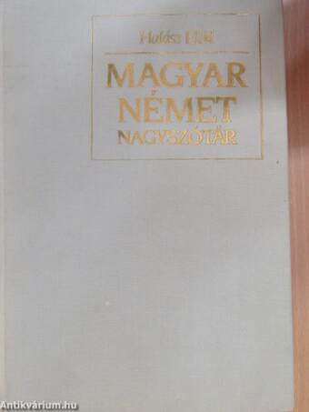 Magyar-német nagyszótár 1-2.