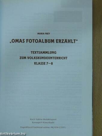 "Omas Fotoalbum erzählt"