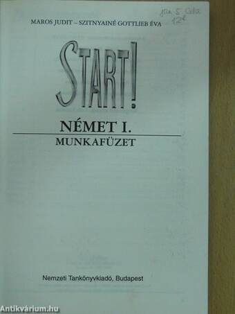 Start! I. Munkafüzet