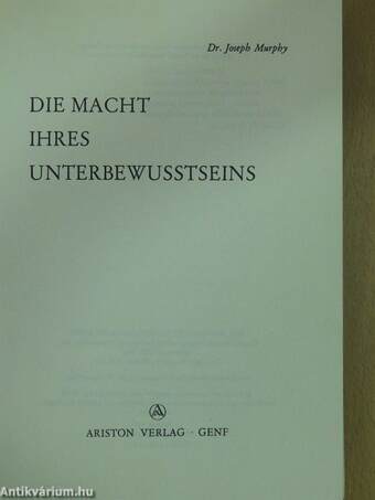 Die Macht ihres Unterbewusstseins