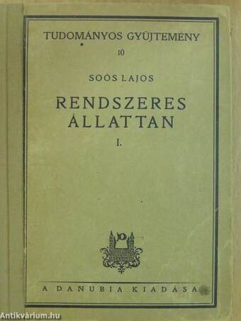 Rendszeres állattan I.