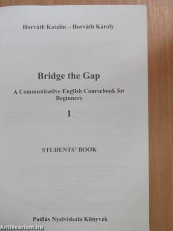 Bridge the Gap 1 - Students' Book