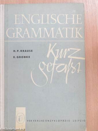 Englische Grammatik - Kurzgefasst