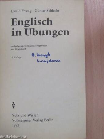 Englisch in Übungen