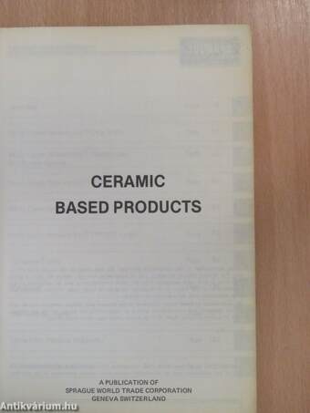 Ceramic Based Products