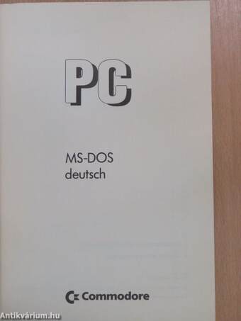 PC MS-DOS deutsch