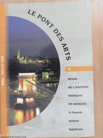 Le pont des Arts Avril-Juillet 1996