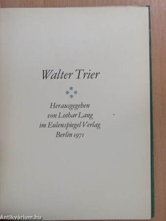 Walter Trier