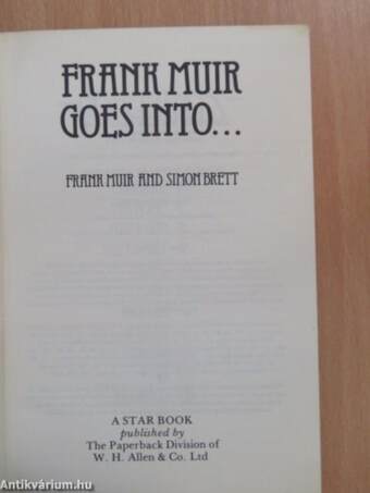 Frank Muir Goes Into...