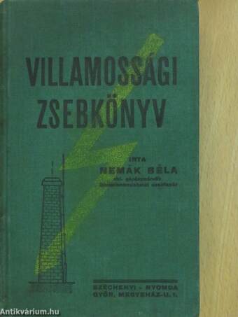 Villamossági zsebkönyv 1936