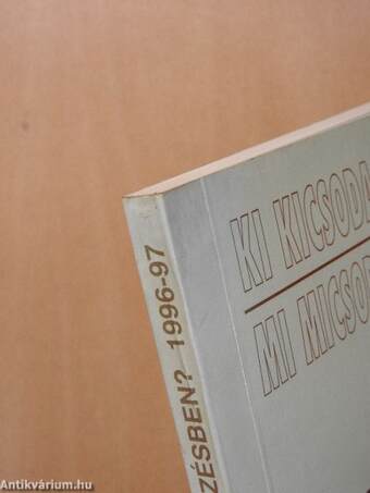 Ki kicsoda, mi micsoda a menedzserképzésben? 1996/97