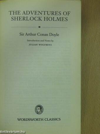 The Adventures of Sherlock Holmes I.