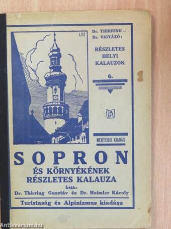 Sopron és környékének részletes kalauza