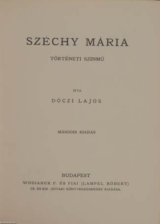 Széchy Mária