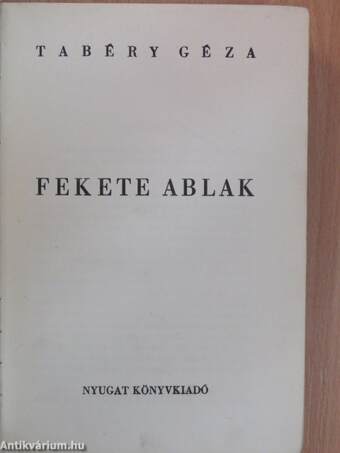 Fekete ablak