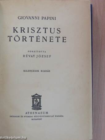 Krisztus története