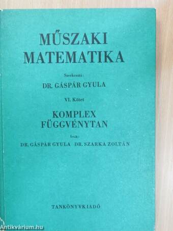 Műszaki matematika VI.