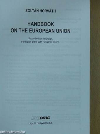 Handbook on the European Union 