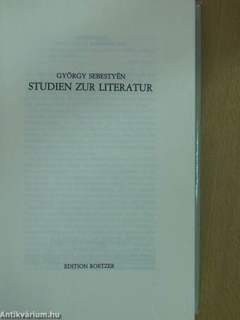 Studien zur Literatur