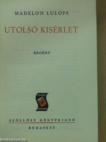 Utolsó kisérlet