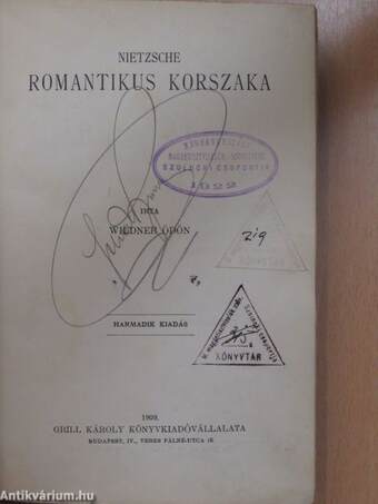 Nietzsche romantikus korszaka