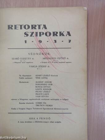 Retorta Sziporka 1937