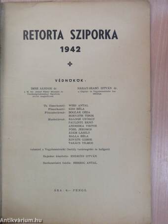 Retorta Sziporka 1942