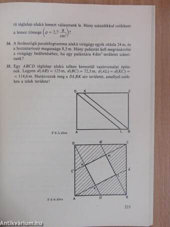 Matematika feladatgyűjtemény a középiskolai felvételi vizsgákra