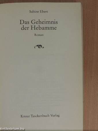 Das Geheimnis der Hebamme