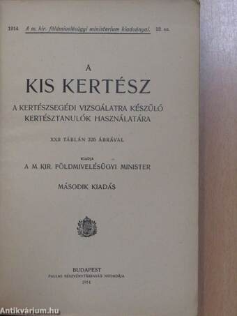 A kis kertész