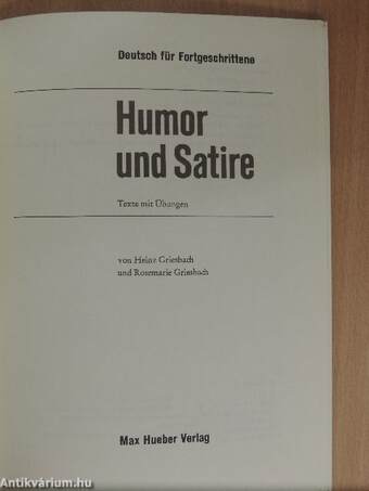 Humor und Satire