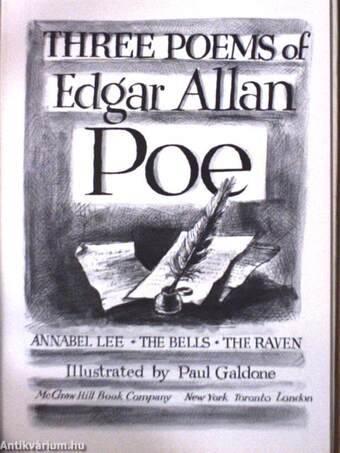 Three Poems of Edgar Allan Poe