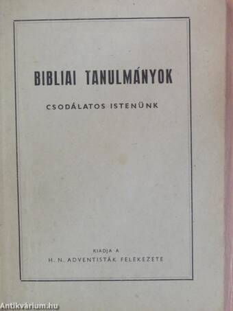 Bibliai tanulmányok