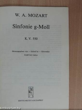 Sinfonie g-Moll