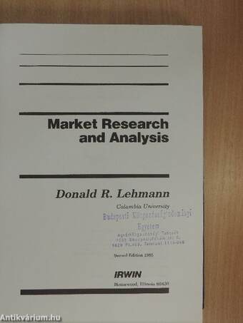 Market Research and Analysis