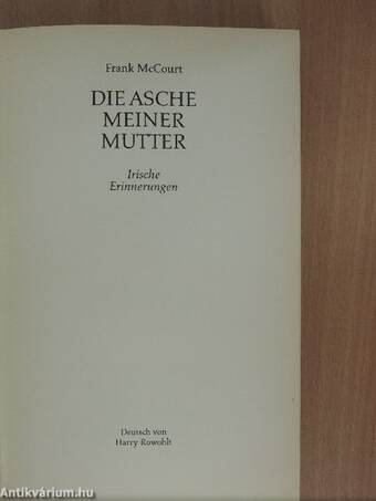 Die Asche meiner Mutter