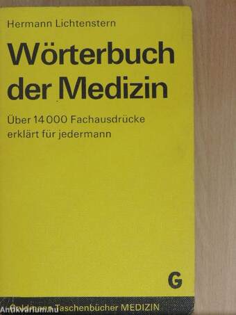 Wörterbuch der Medizin