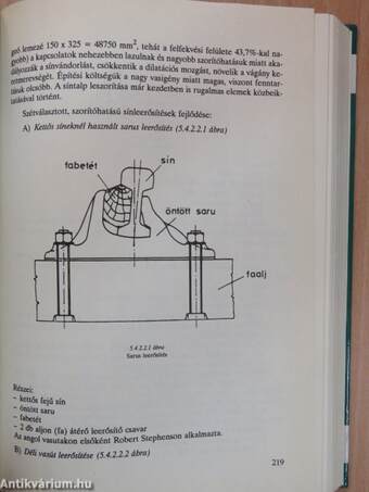 Vasúti felépítményi szerkezetek és anyagok