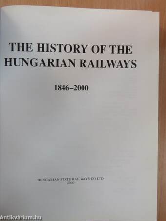 The History of the Hungarian Railways