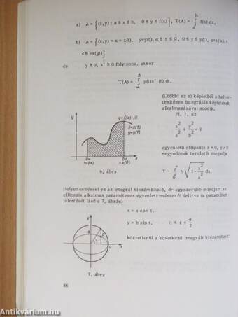 Valós egyváltozós függvények integrálszámítása