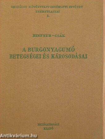 A burgonyagumó betegségei és károsodásai