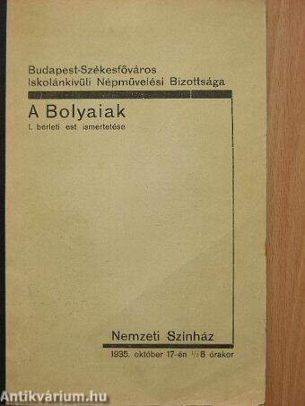 A Bolyaiak