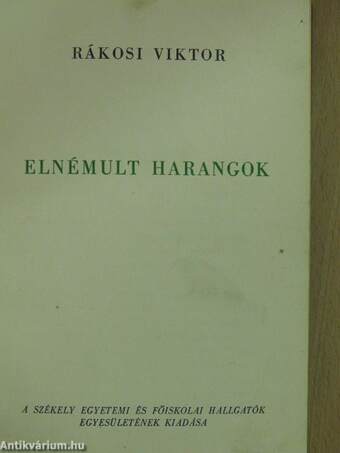 Elnémult harangok