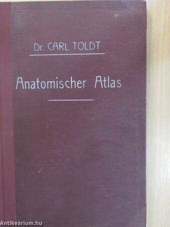 Anatomischer Atlas für studierende und Ärzte I. 