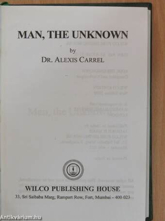 Man, the Unknown