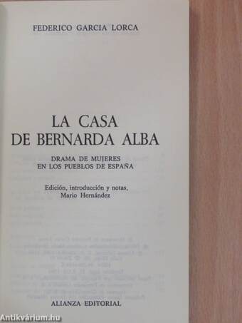 La Casa de Bernarda Alba