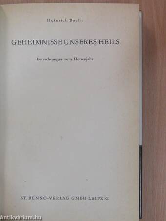 Geheimnisse Unseres Heils