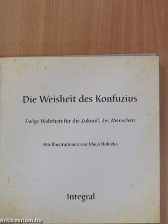 Die Weisheit des Konfuzius